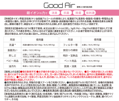 酵素入り高性能洗剤